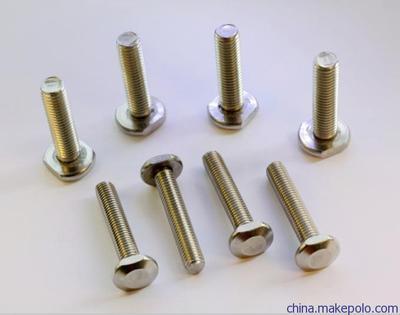 【供應M8*65T型螺栓 不銹鋼材質】價格,廠家,圖片,螺栓/螺柱,蘇州金銘鼎五金制品-